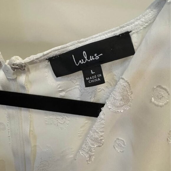 Floral Balloon Sleeve Mini Dress - Picture 8 of 8